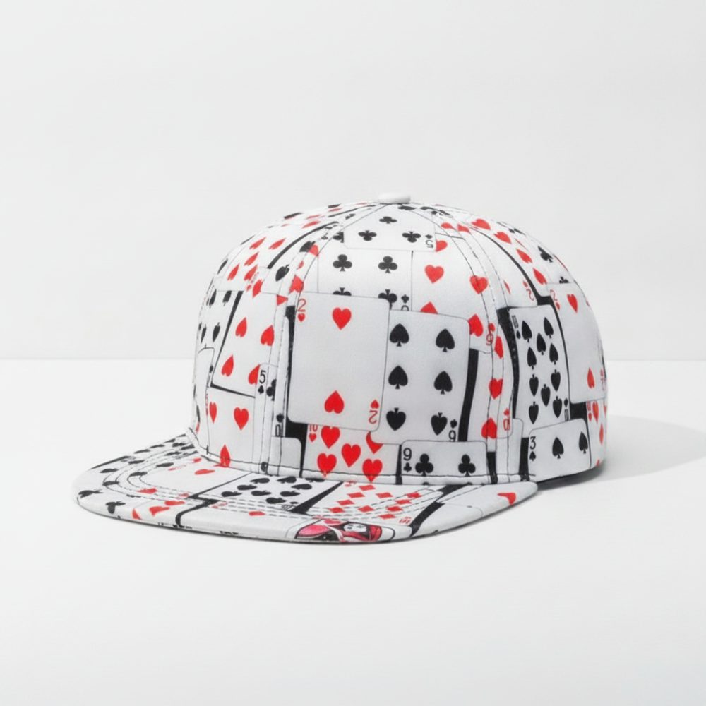 cap hip hop motif carte