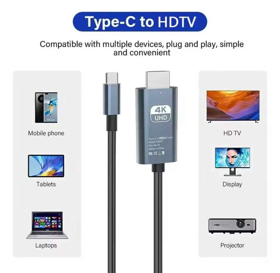 cable hdv a typeC