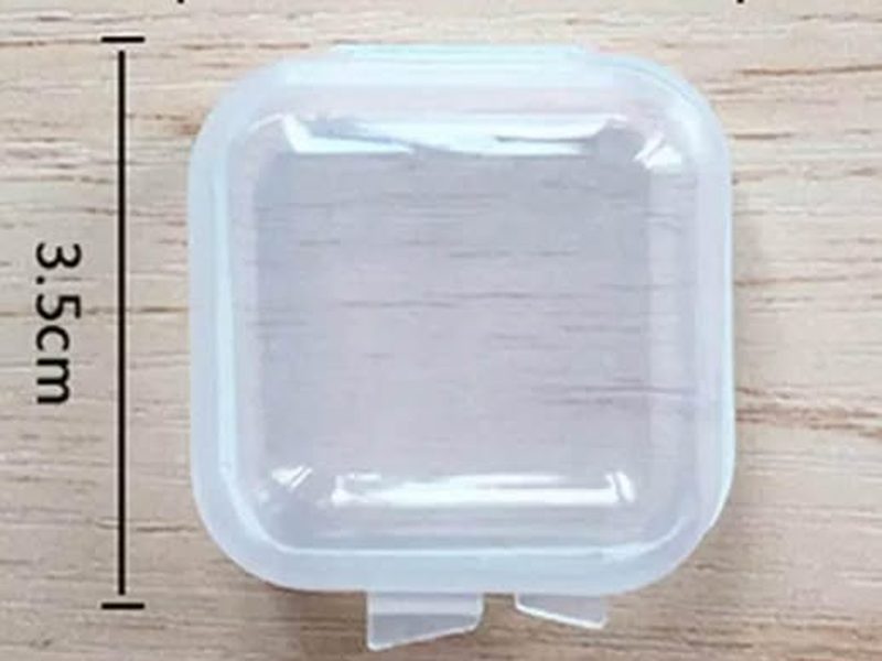 Mini boite de rangement pour perles, boucles et bagues