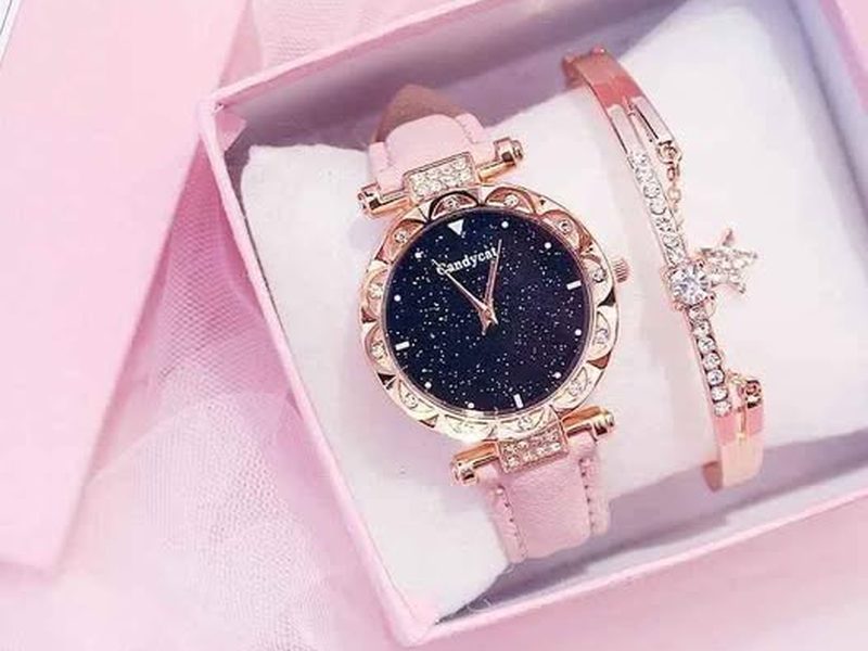 Ensemble montre pour femme