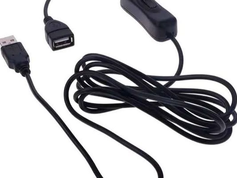 Câble d'extension USB avec interrupteur ON OFF intégré