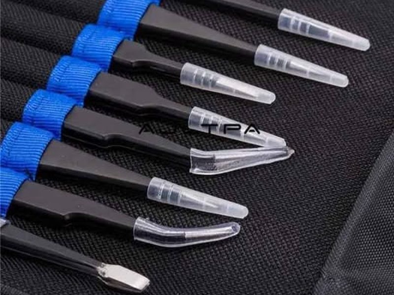 Set de pincettes de précision professionnel