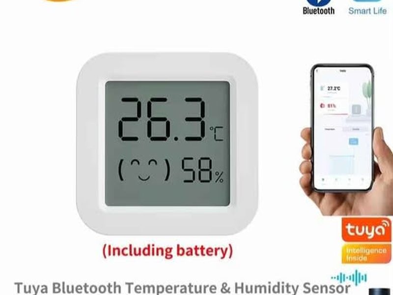Testeur d'humidité et thermomètre système tuya