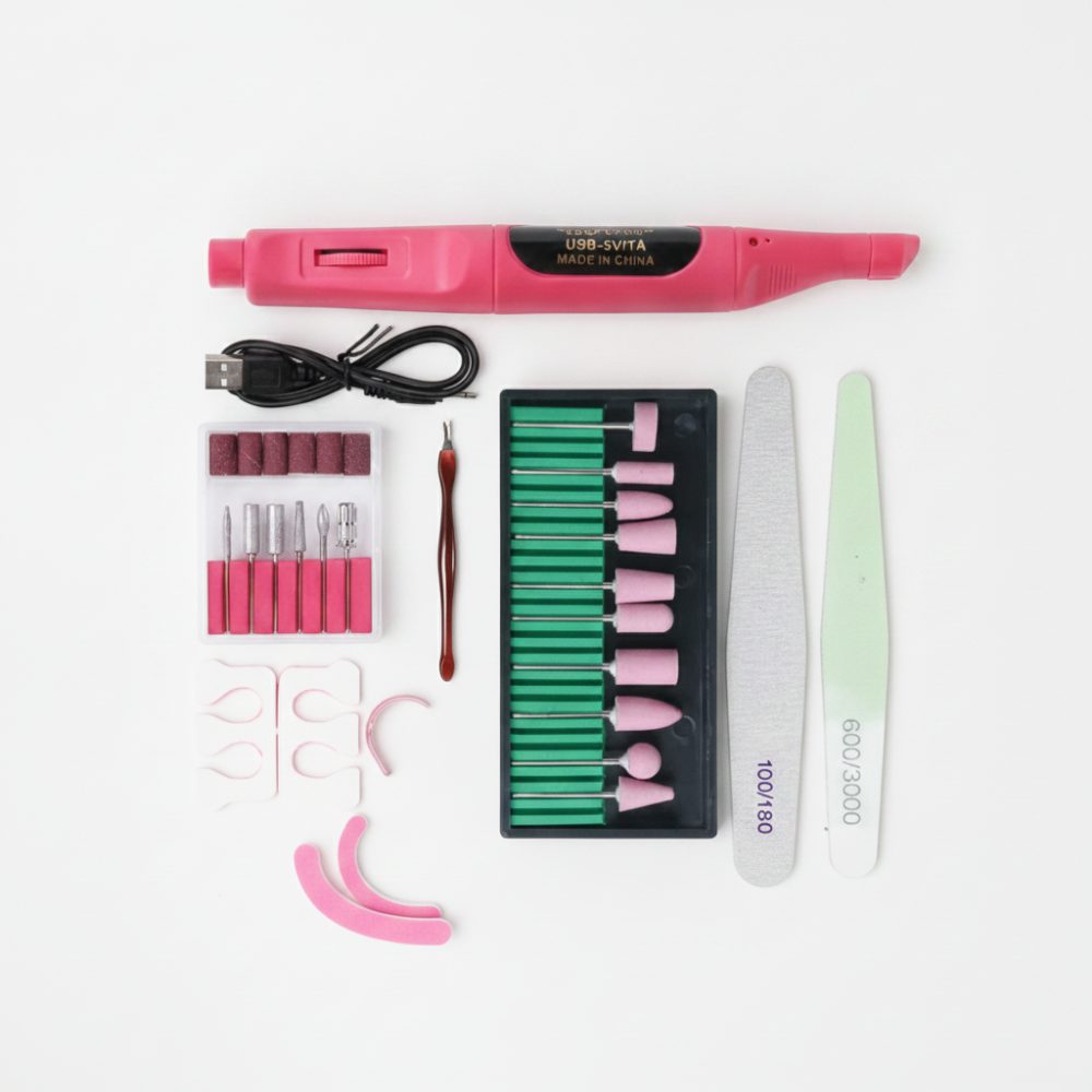 Kit complet ponceuse pédicure manucure