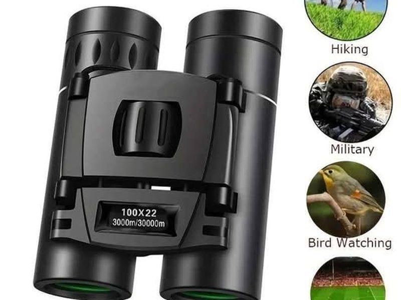 Jumelles professionnelles zoom 100x22 focus 3000m