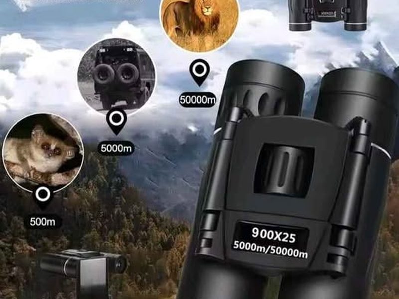 Jumelles professionnelles de poche 5000m zoom 900x25