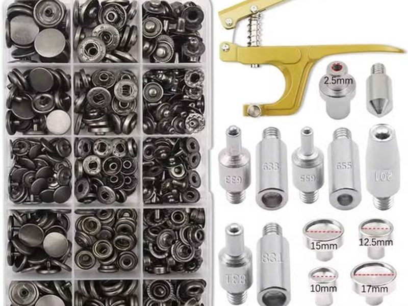 Appareil a rivets complet