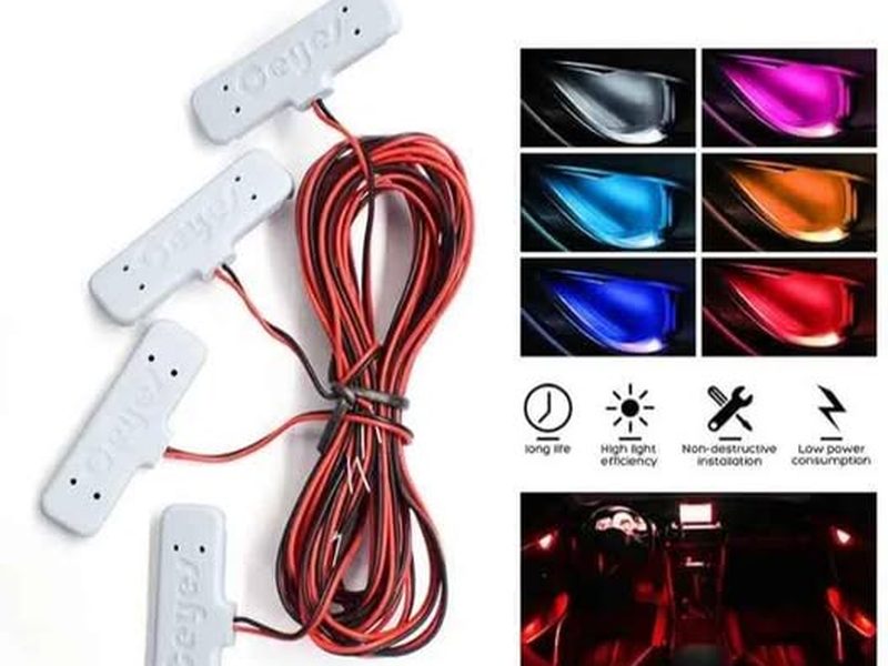 LED ambiante pour poignée de porte intérieur voiture