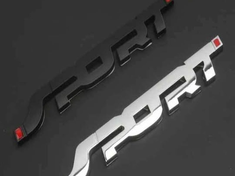 Sticker 3D sport pour voiture moto scooter