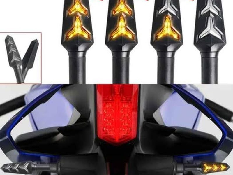 Paire de Clignotants pour moto et scooter