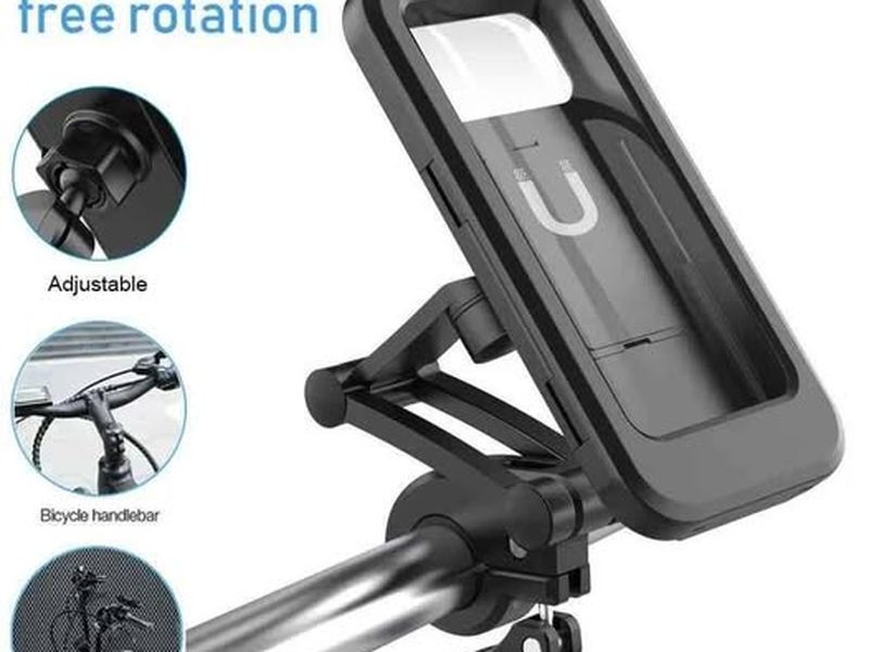 Support téléphone portable pour moto scooter ou velo