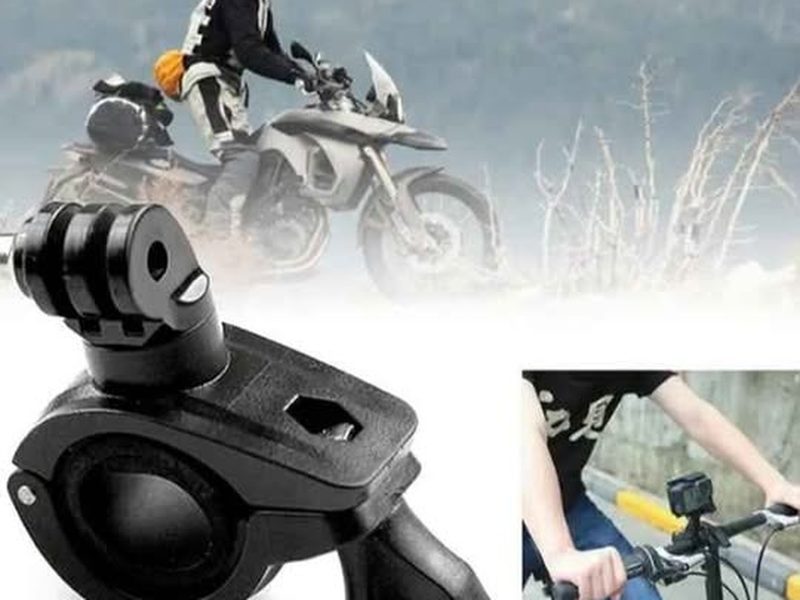 Support caméra Go pro pour moto ou autre deux roues