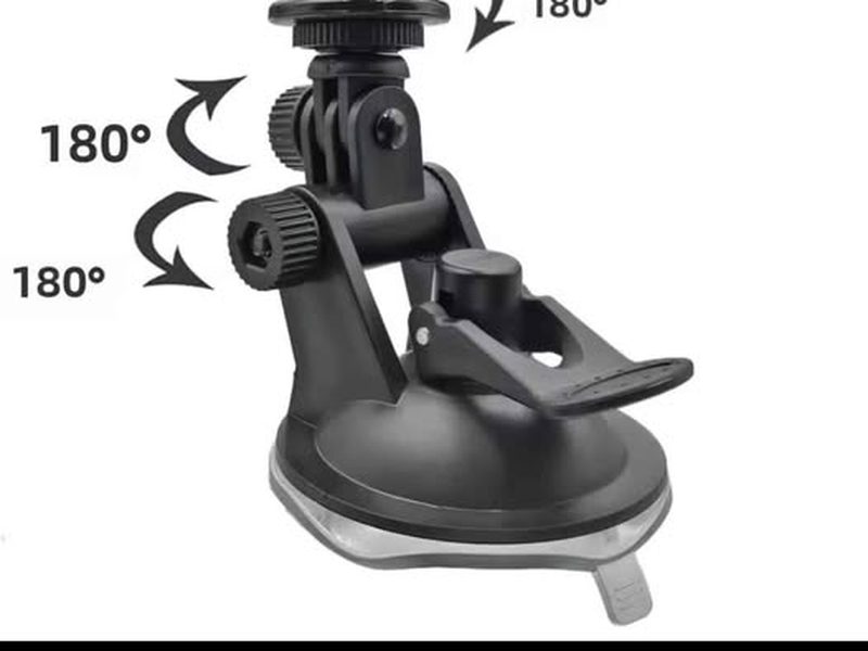 Support camera ou dvr multifonctions ventouse