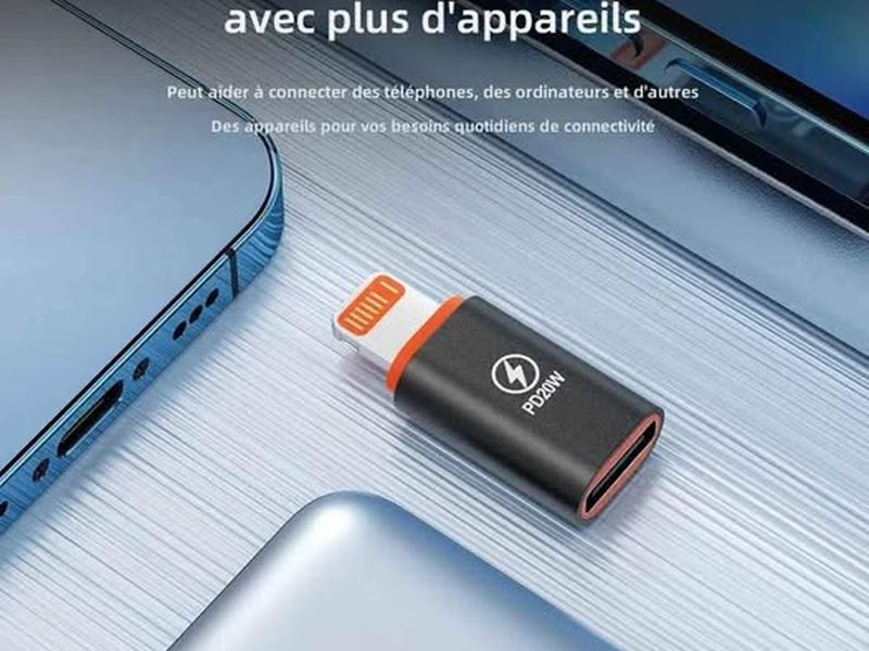 Adaptateurs OTG pour type C à iPhone