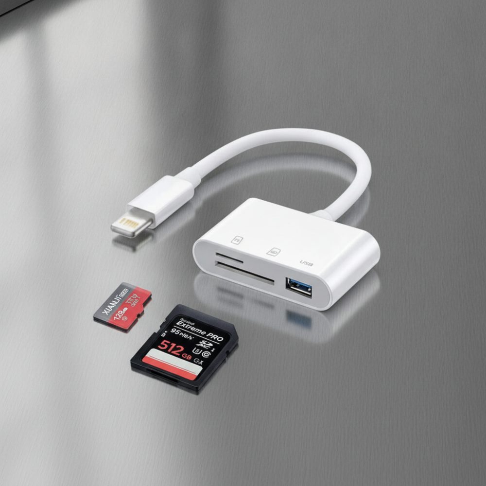Adaptateur multi pour iPhone