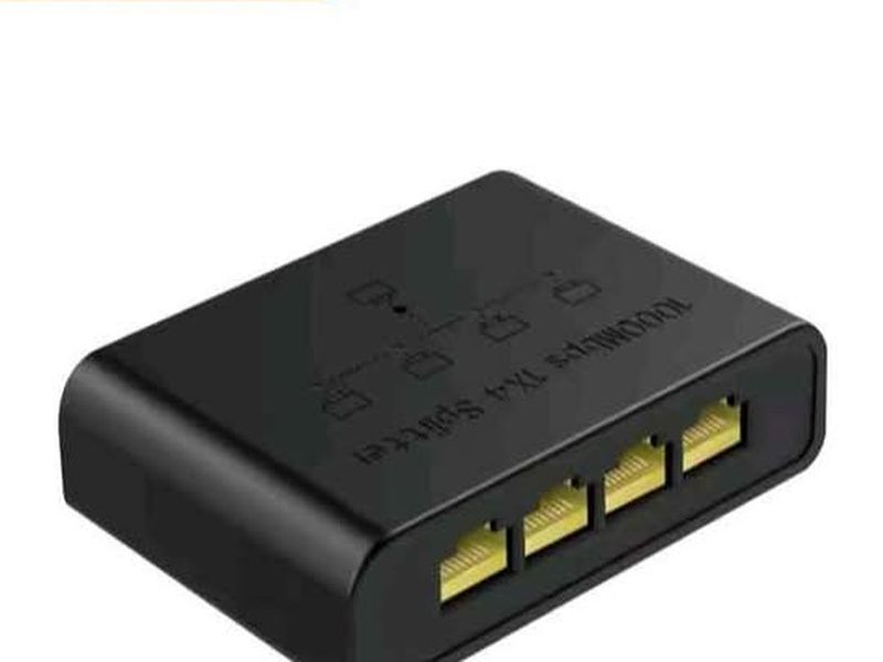 Repartiteur Ethernet Gigabit 4 en 1, extenseur de reseau filaire