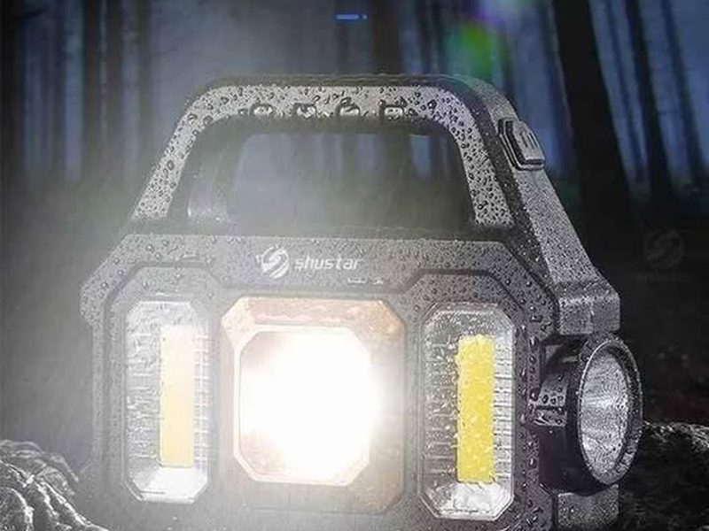Lampe solaire et power bank multifonctions
