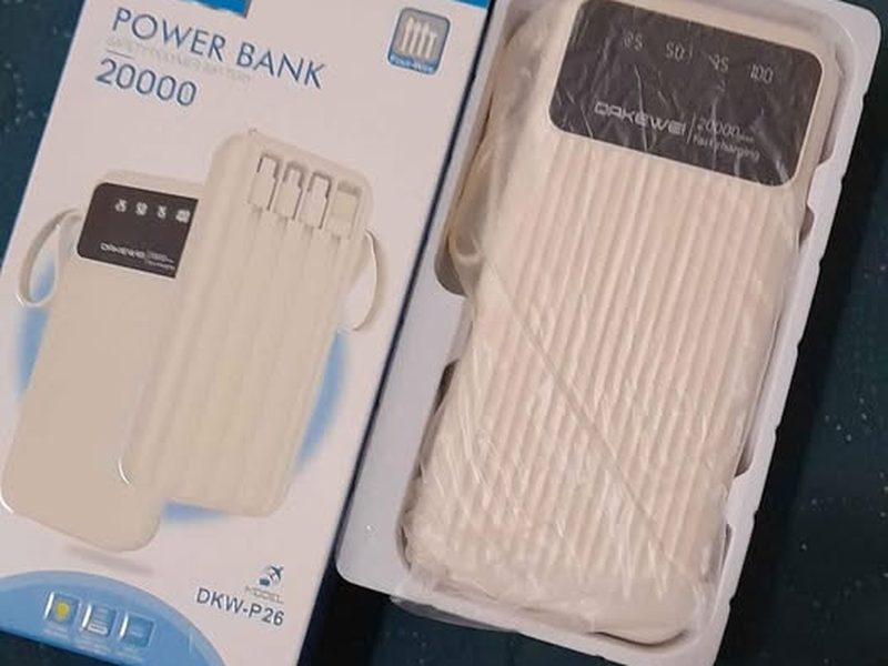 Power bank puissant a charge durable 20000 mAh