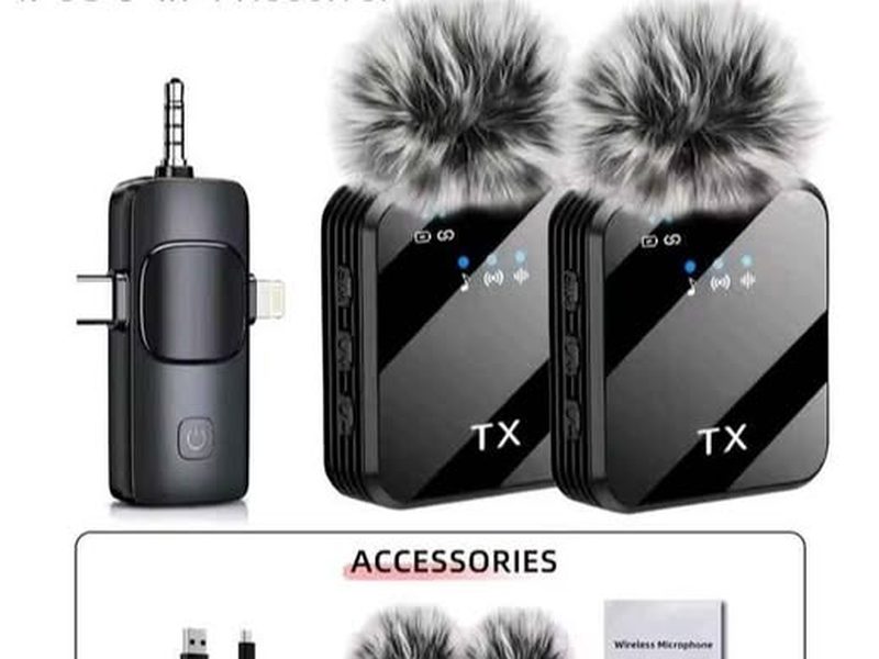 Double micro cravate pour iPhone et Android