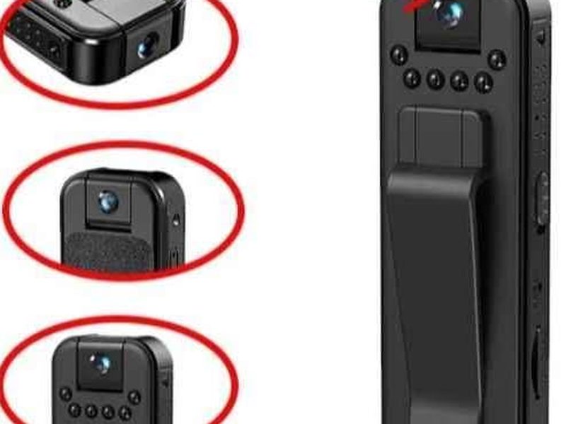 Camera de poche enregistreuse audio video vision nocturne multifonctions