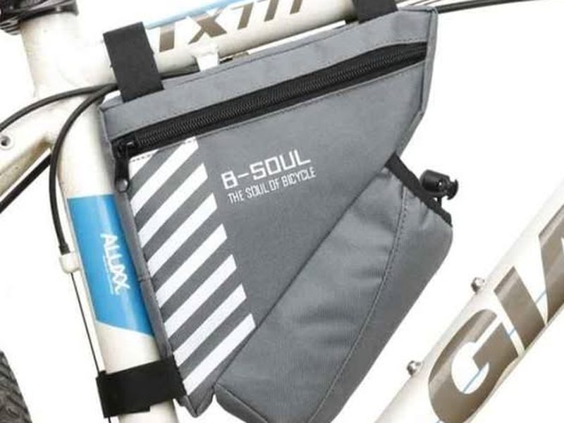Sac avec porte bouteille pour velo