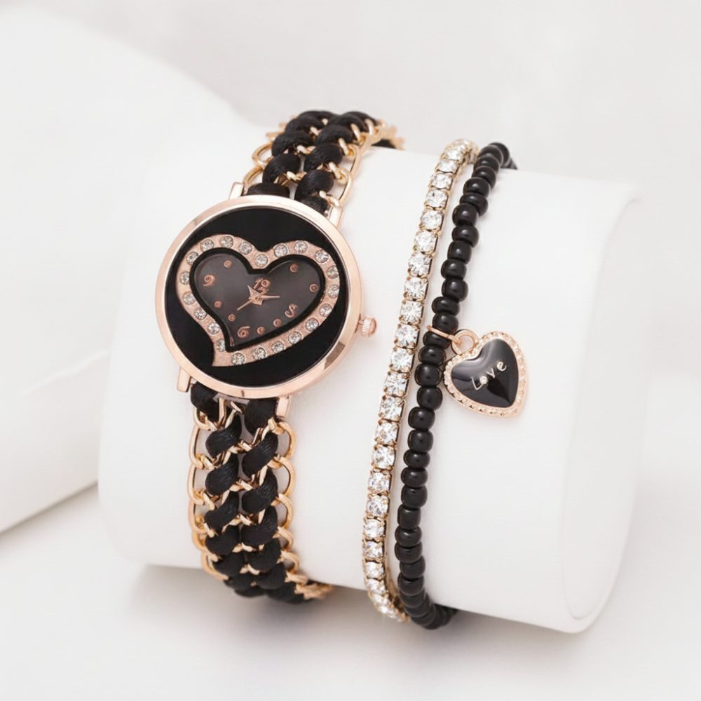 Kit montre bracelet femme