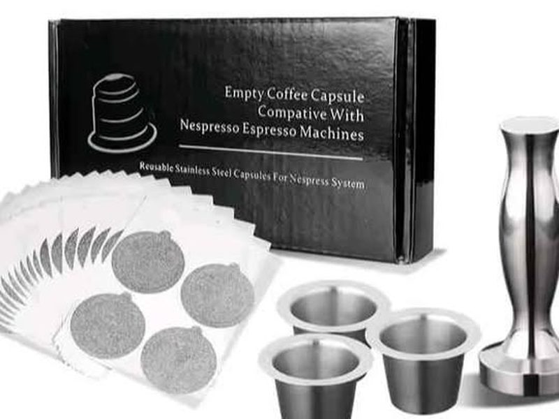Capsules rechargeables nespresso Kit Complet de 3