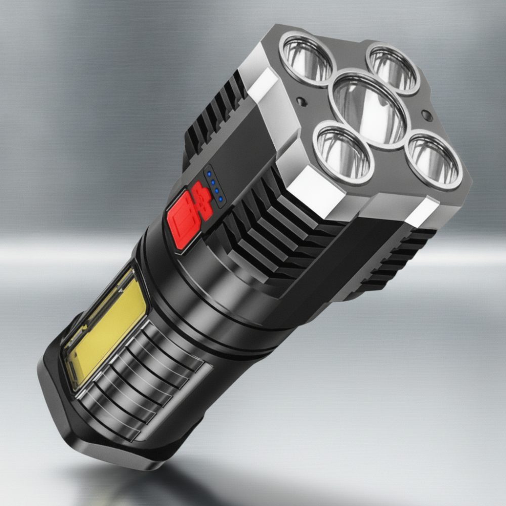 Torche électrique rechargeable double éclairage
