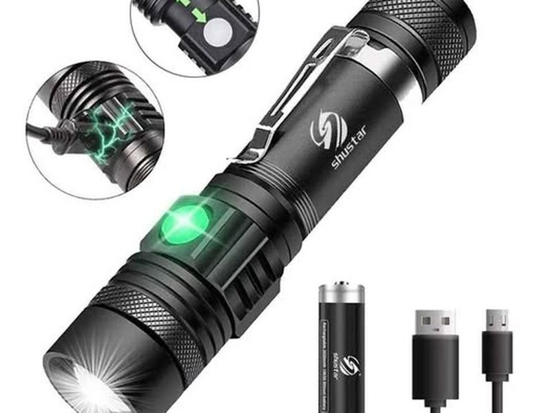 Torche de poche rechargeable longue portee