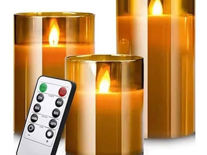 Pack Bougies électriques avec télécommande