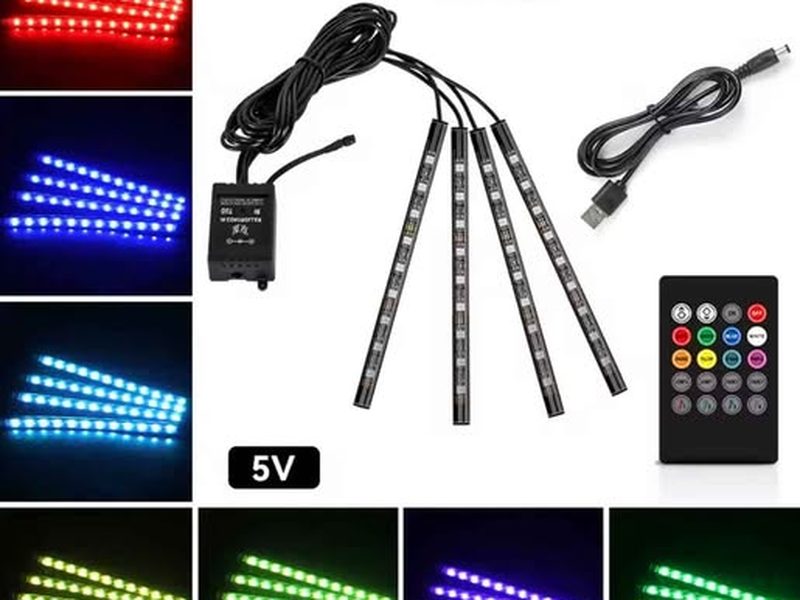 LED deco intérieur multicolores