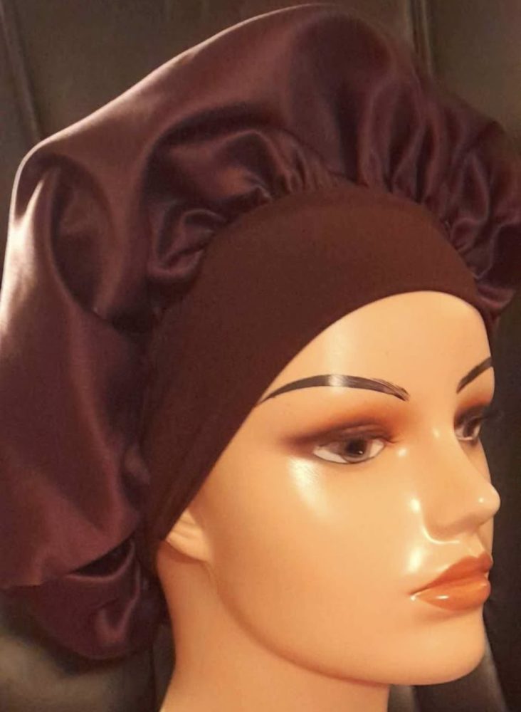 Bonnet en soie big size