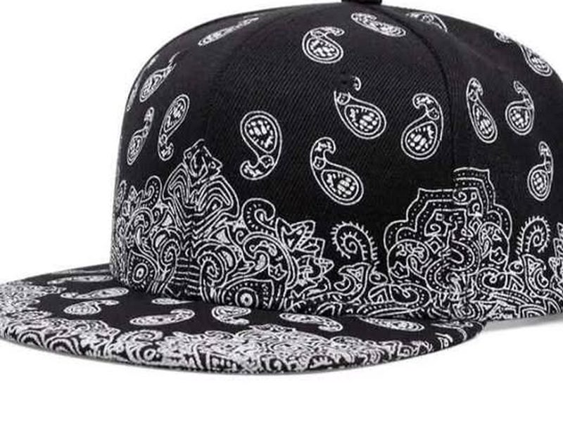 Casquette hip hop cashmere