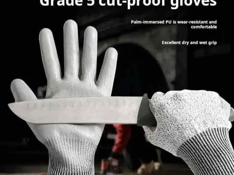 Paire Gants de protection anti coupure résistance niveau 5