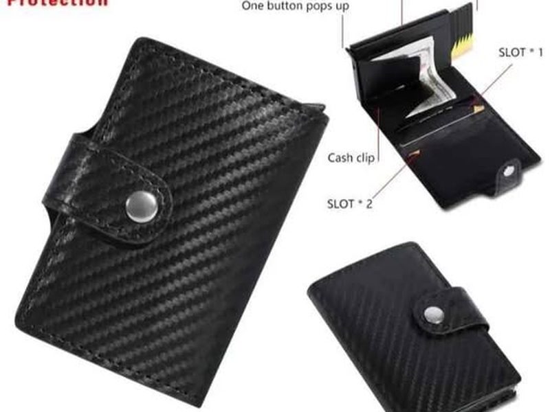 Porte carte push up