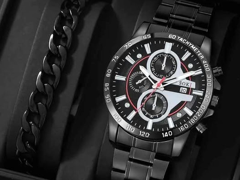 Montre Bracelet design en acier inoxydable