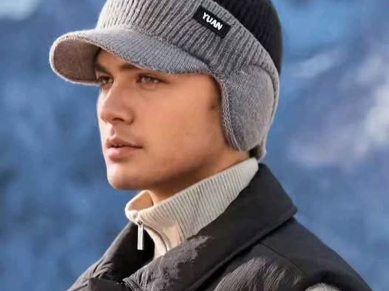 Bonnet kepi cache rouelles