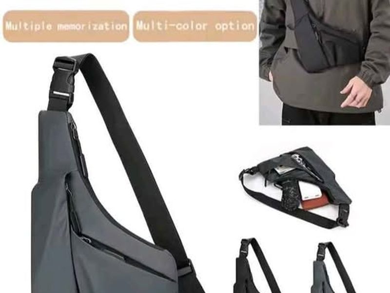 Sac bandoulière tactile