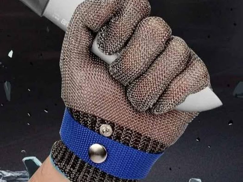 Gants en acier anti coupure