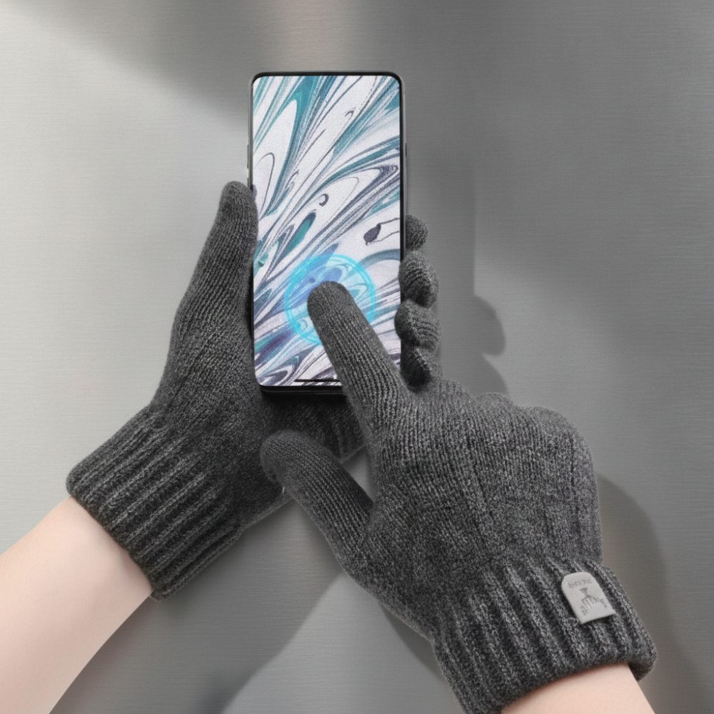 Gants en cuir PU tactile multiusages