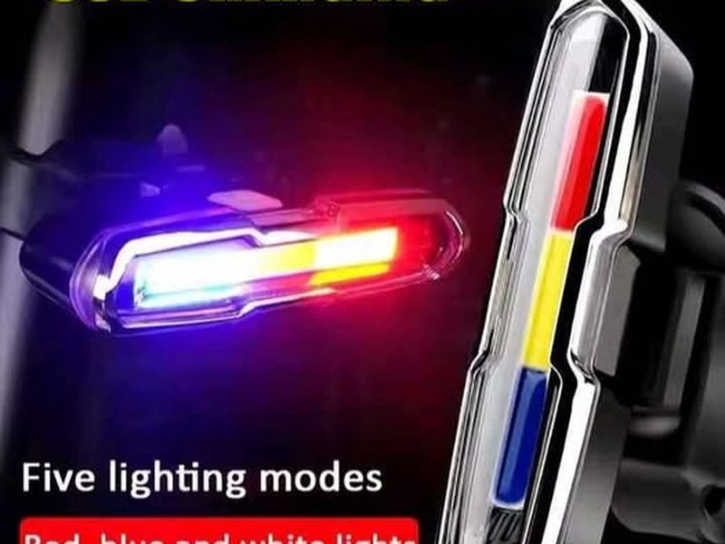 Feux bi coloris pour velo